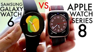 Samsung Galaxy Watch 6 Vs Apple Watch Series 8! (Comparison) (Review)