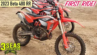 2023 Beta 480 RR Motorcycle FIRST RIDE & IMPRESSION     |       3 Seas Recreation