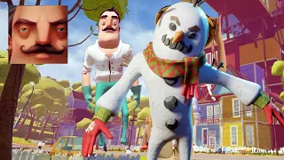 Hello Neighbor - My New Neighbor Snowman (Secret Neighbor) Act 3 Gameplay Walkthrough