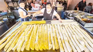 MASSIVE Mexican STREET FOOD Tour in MEXICO CITY! MACHETE TACOS + SPICY TACOS AL PASTOR from HEAVEN!