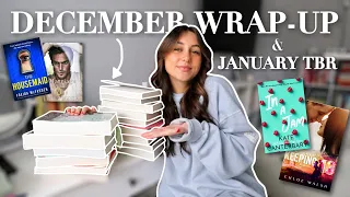 december wrap up + january tbr!