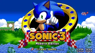 Sonic 3 A.I.R: Modern Edition II (Final Update) ✪ Full Game Playthrough (1080p/60fps)