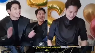 Suga habla de matrimonio en las Vegas💜JK se pone nervioso 🤔 Tae los expone? próximamente boda?vlive