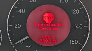 Mercedes-Benz Stop Brake Malfunction Stop Vehicle Diagnosis with YOUCANIC Scanner