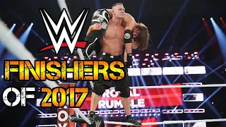 WWE Finishers Of 2017 (Male)