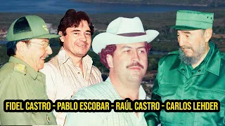 CARLOS LEHDER (Audio Real): Confesiones sobre FIDEL CASTRO, RAÚL CASTRO Y PABLO ESCOBAR