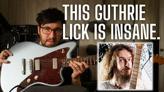This Improvised Guthrie Govan Lick is MINDBLOWING