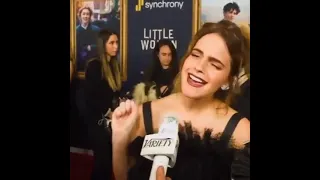 Emma Watson Singing All I Want For Christmas Is You tiktok emmawatson.official