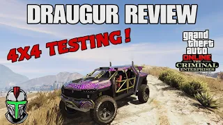 GTA Online Draugur Review! Should You Buy? (4x4 Testing, Customization, Top Speed, Lap Time)