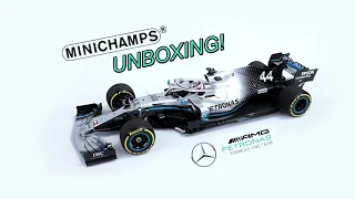 [Unboxing & Review] - Mercedes W10 Formula 1 - Lewis Hamilton 1:18 by Minichamps - 92 WINS!!