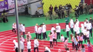 [ISAC 2017] 170116 BTS 400M relay race @ISAC2017