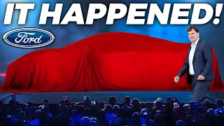 Ford CEO Reveals 3 New Luxury Car Models For 2024 & STUNS The Entire Industry!