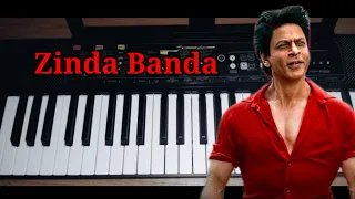 Zinda Banda | Jawan | Anirudh | SRK | J Songs #keyboard #trending #musicvideo #fyp #bestmusicvideo