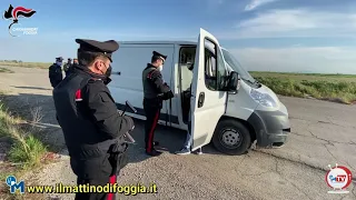I Carabinieri di Foggia arrestano una tratta di caporali