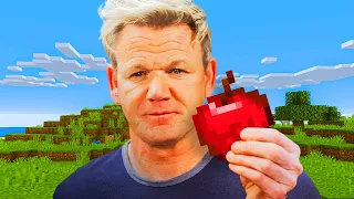 Gordon Ramsay plays Minecraft