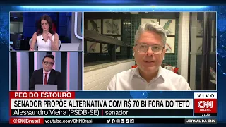 Entrevista do senador Alessandro Vieira na CNN Brasil - PEC Alternativa 21.11
