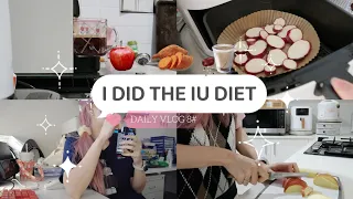 DAILY VLOG #8 - I did the IU DIET [extreme Kpop diet] + weight result