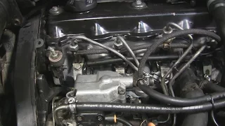 1 9 turbo diesel прокачка ТНВД и запуск двигателя просле ремонта часть 19