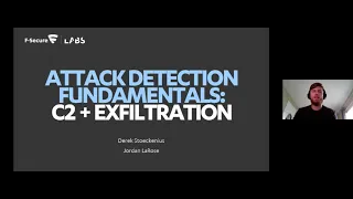 Attack Detection Fundamentals: Workshop #4 - C2 and Exfiltration