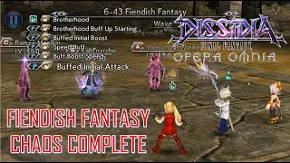 Dissidia FF Opera Omnia - Fiendish Fantasy CHAOS Complete