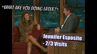 Jennifer Esposito - She Is Single & Asks Craig Out - 2/3 Visits In Chronological Order