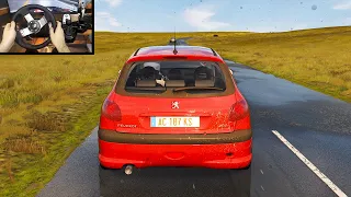 460hp Peugeot 206 GTI with BIG Turbo - Assetto Corsa