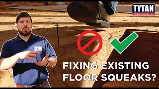 Can Subfloor Adhesive Fix Floor Squeaks?
