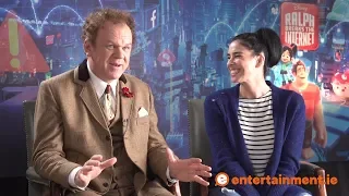 John C. Reilly & Sarah Silverman on using social media for good | Ralph Breaks the Internet