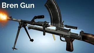 Animation: How a Bren Light Machine Gun works