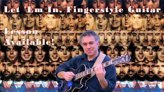 Let 'Em In, Paul McCartney, fingerstyle guitar, lesson available