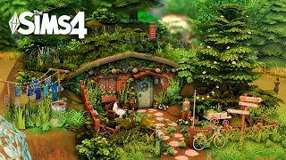 Hobbit House - Sims 4 - Speed Build with Ambience Sounds