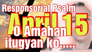 April 15, 2022 Responsorial Psalm Good Friday Cebuano