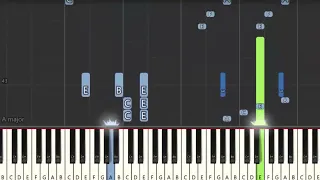 Giuseppe Verdi - Sempre Libera from La Traviata  | A simple piano tutorial