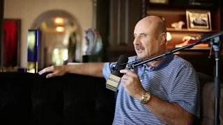 Dr. Phil talks about being homeless and growing up with an alcoholic father.