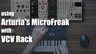 Using Arturia's MicroFreak with VCV Rack