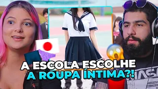 As Regras Escolares Mais Estranhas No Japão [REACT] É MUITO DIFERENTE DO BRASIL!