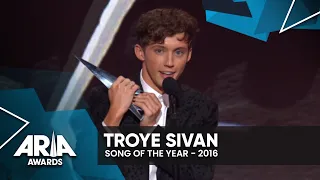 Troye Sivan wins Song Of The Year | 2016 ARIA Awards