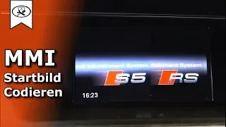 Audi A5 MMI Startbild wechseln VCDS Codieren |  change splash screen | Tutorial | VitjaWolf