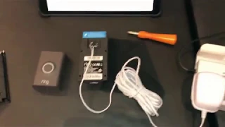 Ring Door Bell Setup Using external Power Plug adapter 05-2018