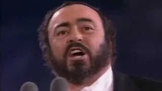 los tres tenores 1990(recondita armonia-Luciano Pavarotti)