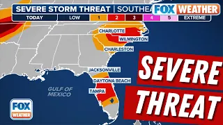 Central US And East Coast At Risk Of Seeing Powerful Severe Storms