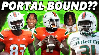 Miami Hurricanes Players Entering The TRANSFER PORTAL After Spring Football?