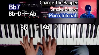 Chance the Rapper - Smoke Break (Piano Tutorial)