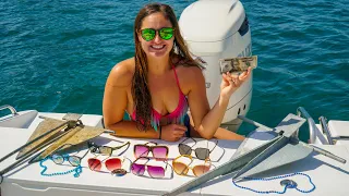 TREASURE HUNTING after HUGE Boat PARTY in Crystal CLEAR Water! Boca Bash