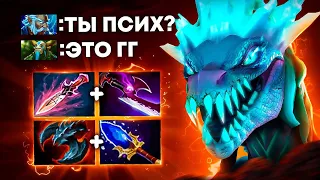 РЕЖИМ БЕРСЕРКА НА ВИВЕРНЕ - Winter Wyvern Dota 2