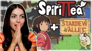 New Stardew Valley and Spirited Away Game? | SpiriTTea Gameplay