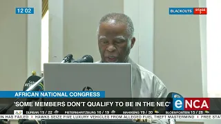 Mbeki: Some members don't qualify to be in NEC