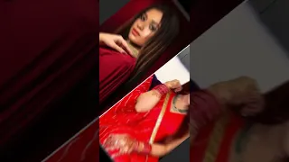 Jannat Zubair And Roshni Walia  same Red dress #jannatzubair #roshni #viral #jannat #maharanapratap