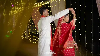 Beautiful couple Amit and Puja❤️Captured by #The_Wedding_Mirror