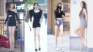 Mejores Street Fashion Tik Tok 2021 | Hottest Chinese Girls Street Fashion Style 2021 Ep.105